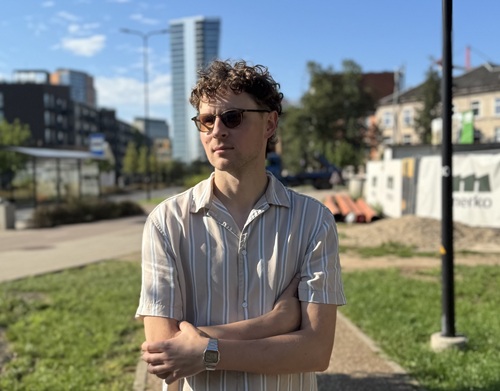Merko statyba projekto vadovas Lukas RIMKUS